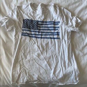 American flag graphic tshirt